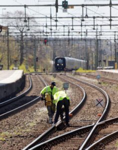 trabajadores ferroviarios