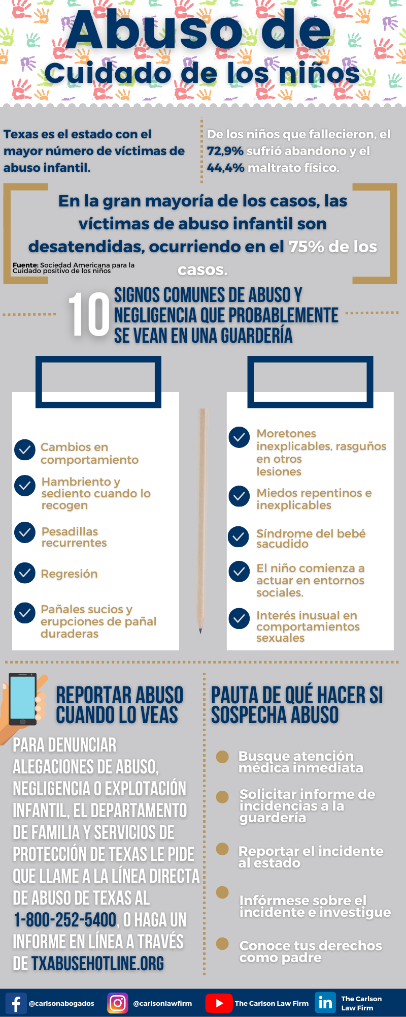 10 Señales que su hijo está pasando abuso en la guardería