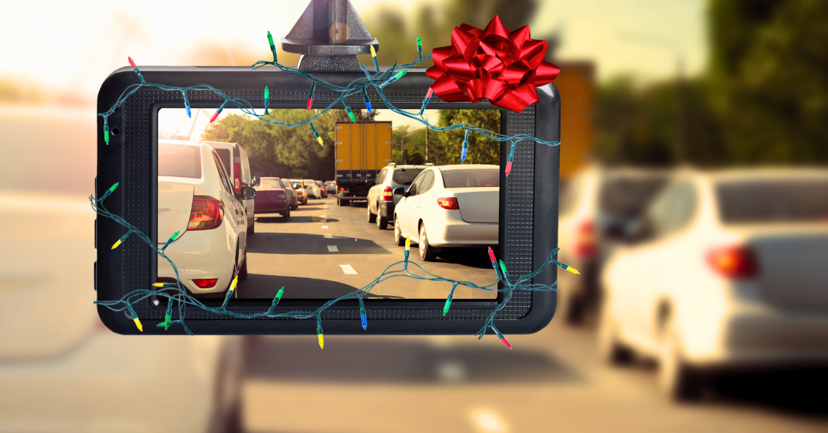 cámara de parabrisas o dashcam puede ser un buen regalo de navidad