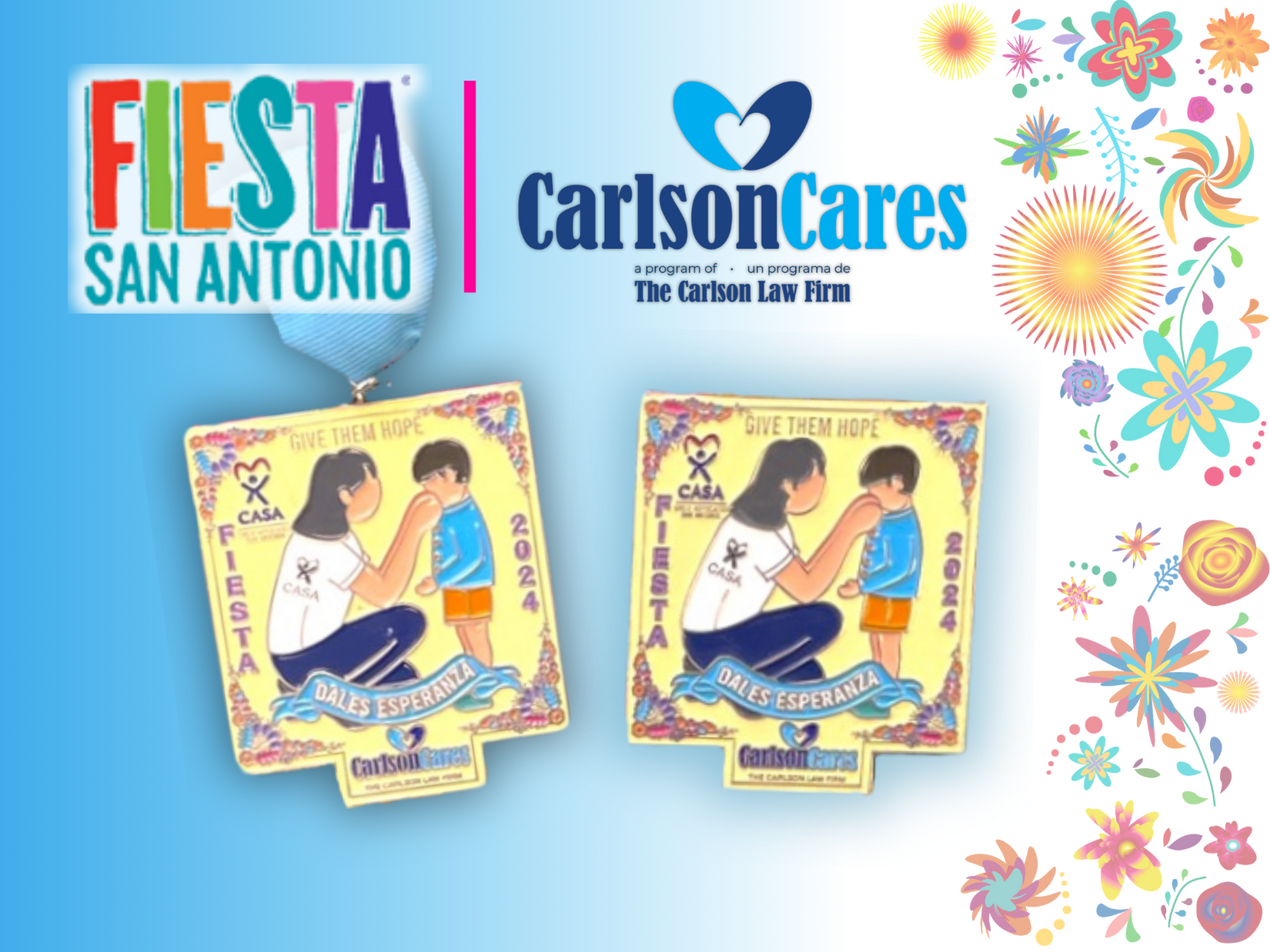 2024 FIESTA San Antonio Pin Pandemonium The Carlson Law Firm