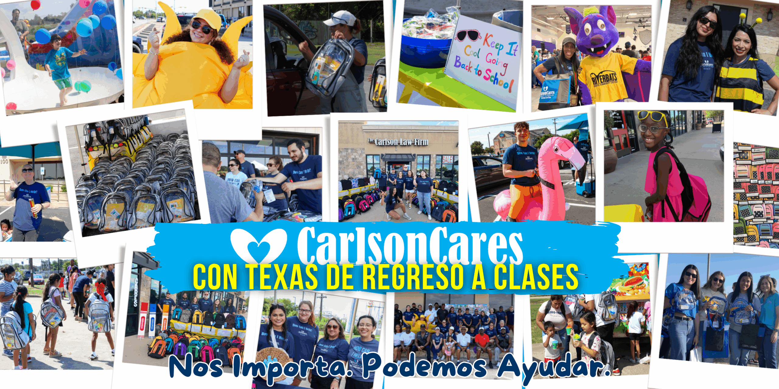 Carlson Law Firm apoya familias, estudiantes y escuelas para regreso a clases comenzando el año escolar 2025-2026