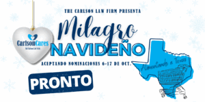 Nominaciones para Alimentando a Texas del Milagro Navideño de Carlson 2025 correrán del 6-17 de octubre de 2025, Milagro Navideño de Carlson nominaciones, sorteo Alimentando a Texas, nominar familia para ayuda navideña, tarjeta de regalo HEB $500 Texas, ayuda alimentaria navideña Texas, nominaciones abiertas Carlson Cares, apoyo comunitario The Carlson Law Firm