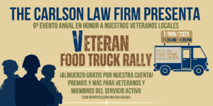 celebración del dia de veteranos 2025 en Killeen, comida gratis para militares activos y retirados