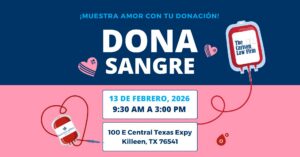 dona sangre para celebrar San Valentin 2026