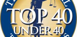Nueve abogados de The Carlson Law Firm han sido incluidos en la lista de los mejores abogados 2026, Top 40 Under 40 de National Trial Lawyers.