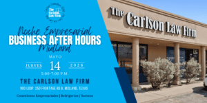 Noche empresarial en Midland 2026 con la cámara de comercio Midland Chamber of Commerce