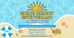 Actividad de verano para niños en Midland 2026, Shine Bright Con Carlson Cares