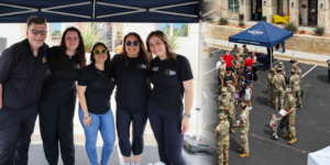 El 5 de mayo, el evento San Ángelo Salute to Heroes reunió a 167 invitados para compartir comida y honrar a militares por su servicio.