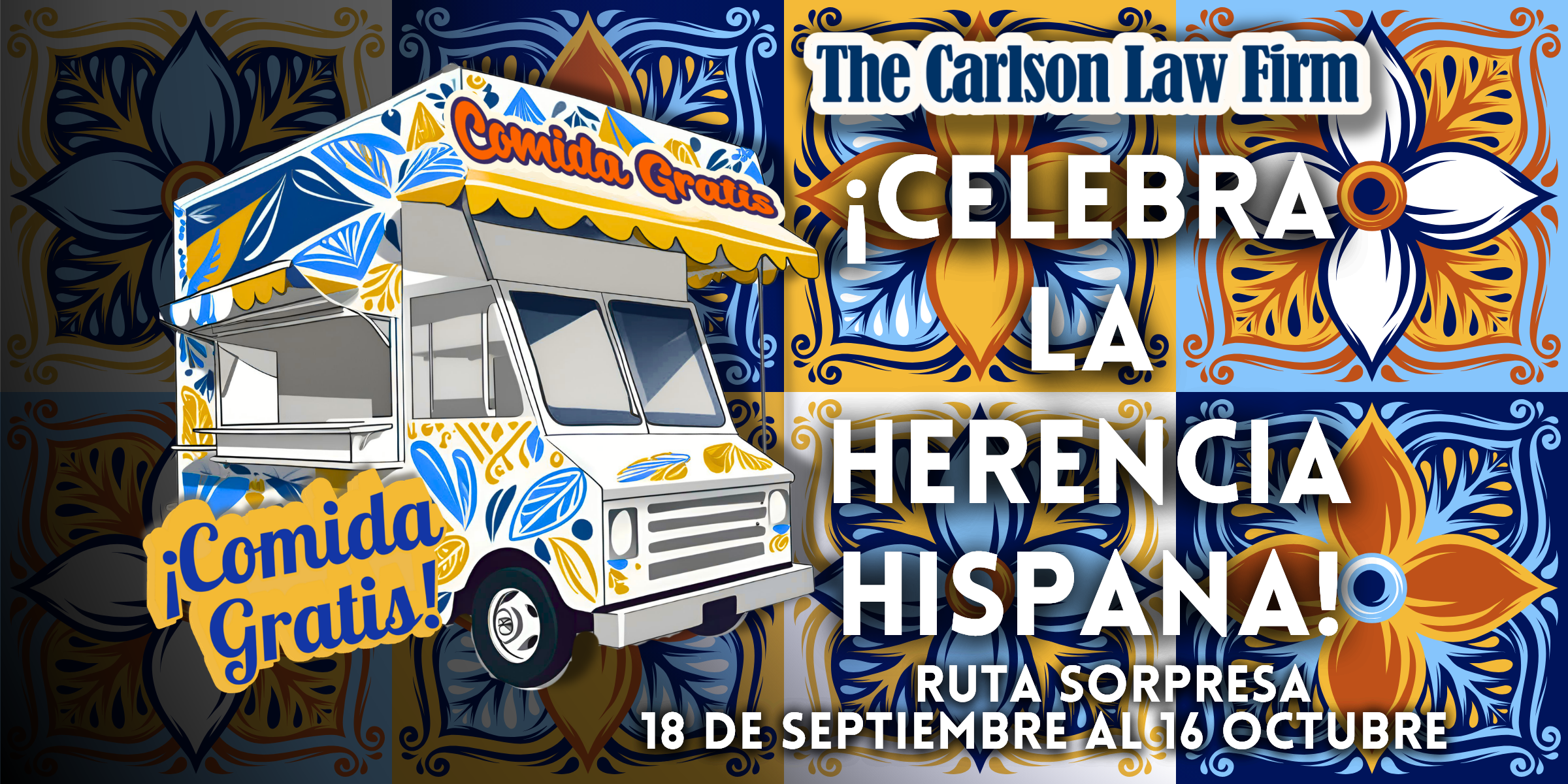 Celebra la Herencia Cultural Hispana en Texas con el GastroTour de The Carlson Law Firm 2026