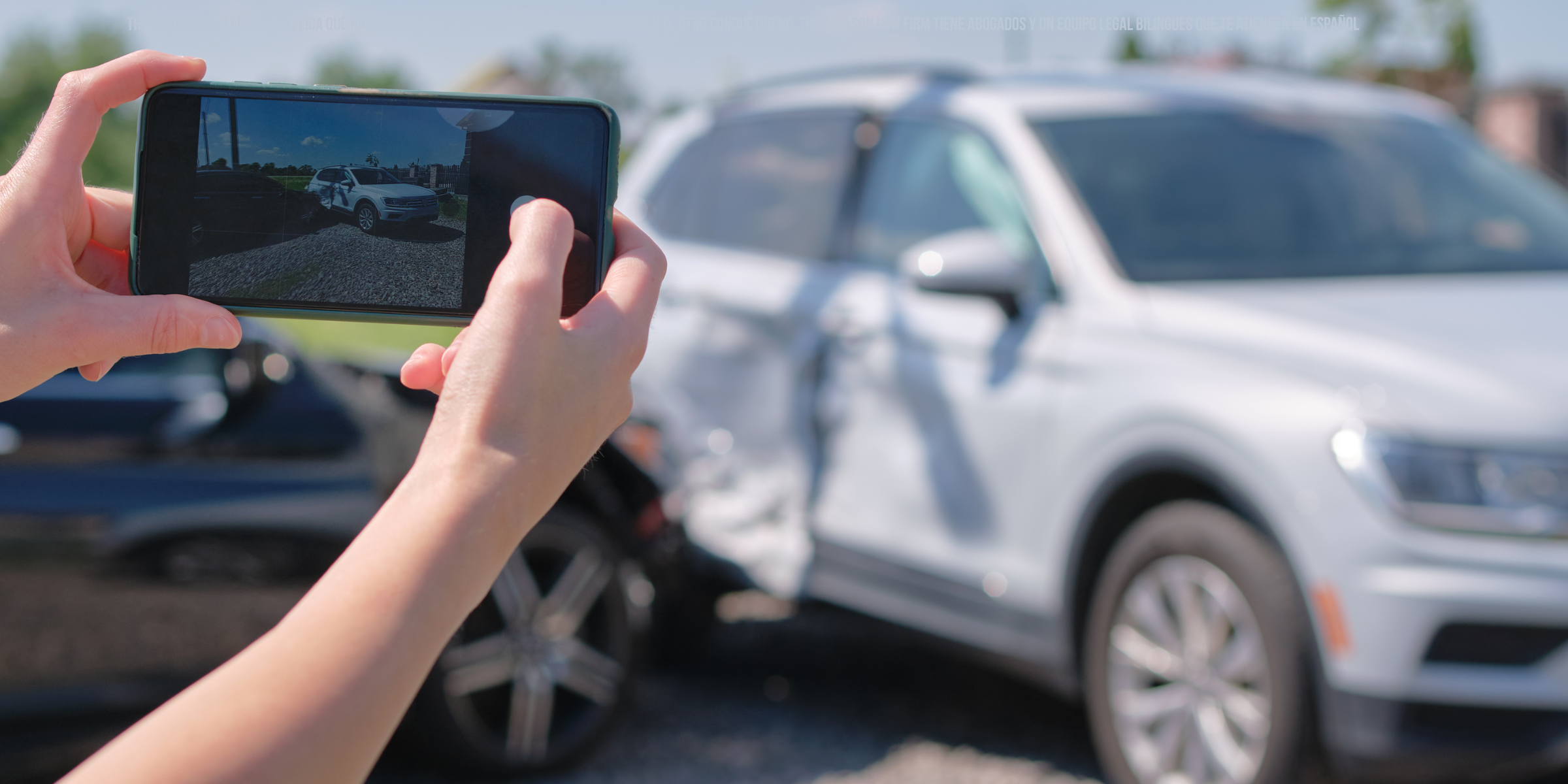 qué digo en un accidente si no hablo inglés