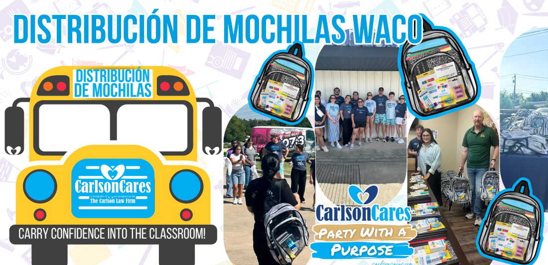 mochilas regaladas a estudiantes de Waco 2025