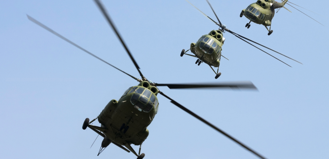 ¿Cuántos accidentes de helicóptero ocurren cada año?