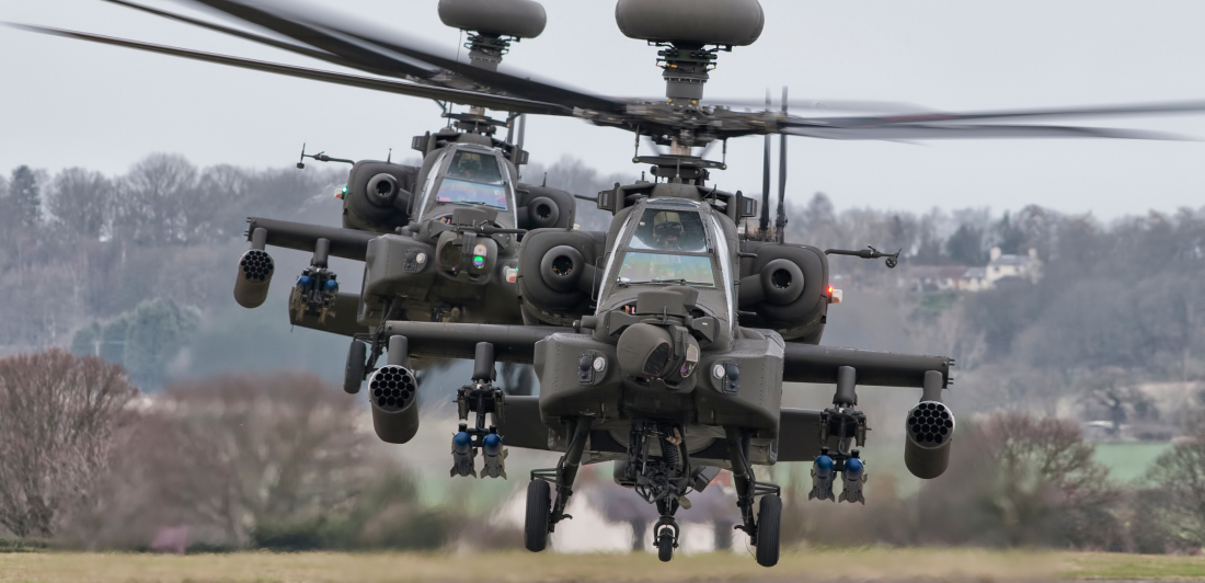 estrellar por errores de mantenimiento de los helicópteros