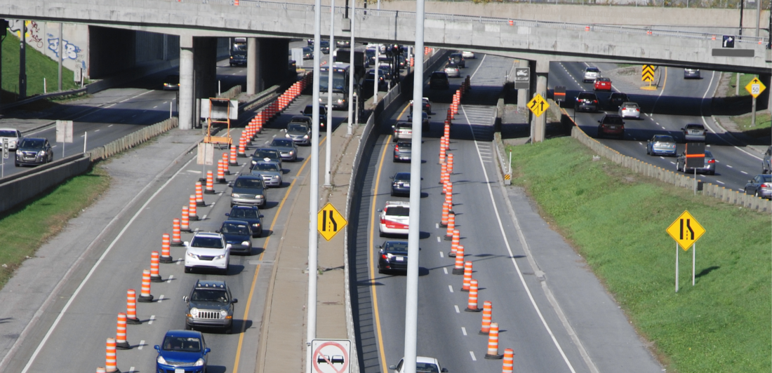 seguridad al manejar en zonas de construcción en Texas, carreteras en construcción, áreas urbanas de Texas, conducir en Texas