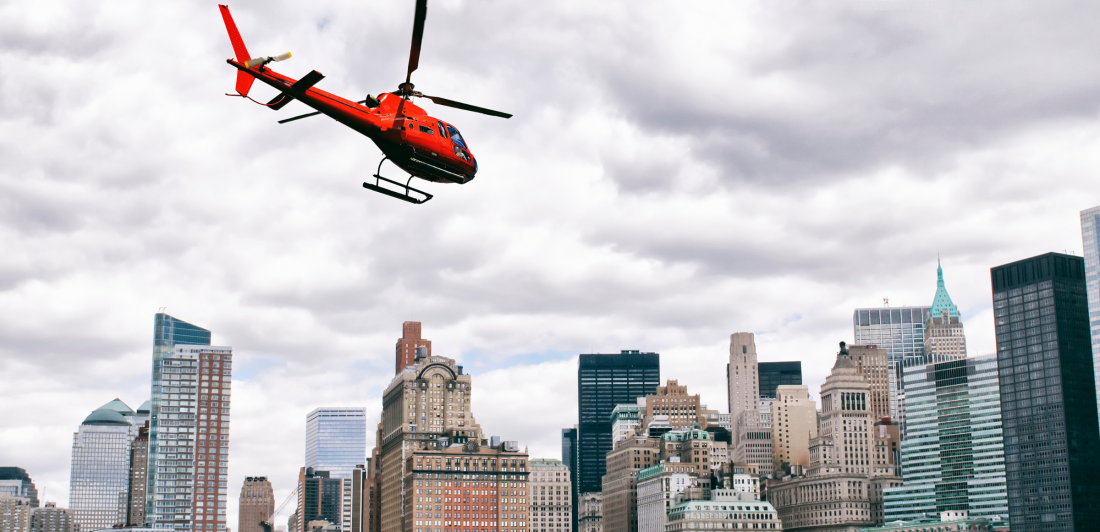 seguridad de los tours en helicóptero