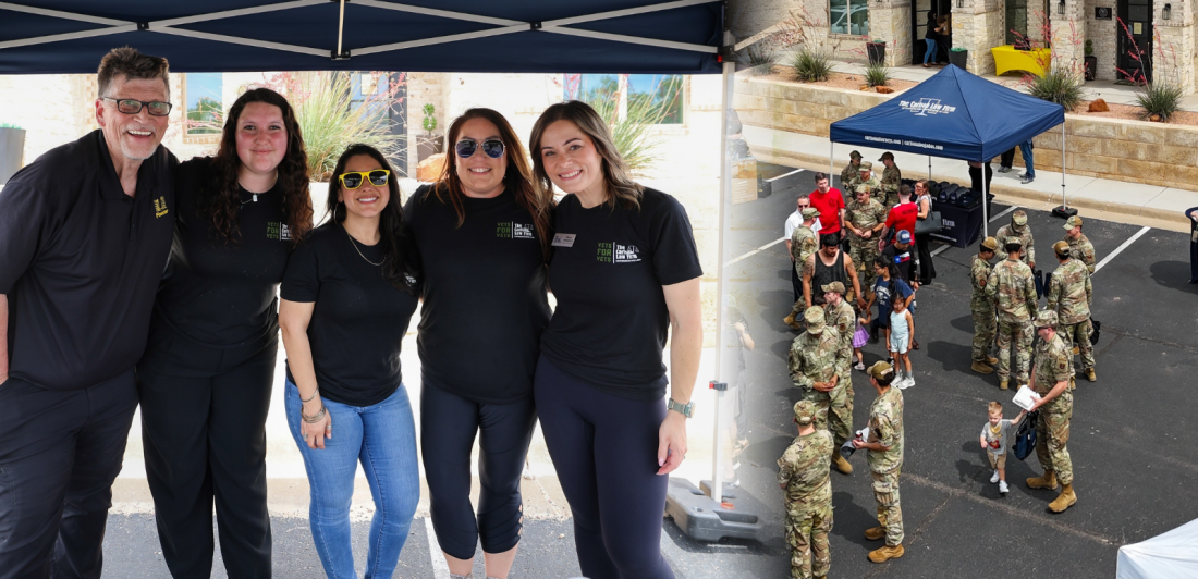 El 5 de mayo, el evento San Ángelo Salute to Heroes reunió a 167 invitados para compartir comida y honrar a militares por su servicio.