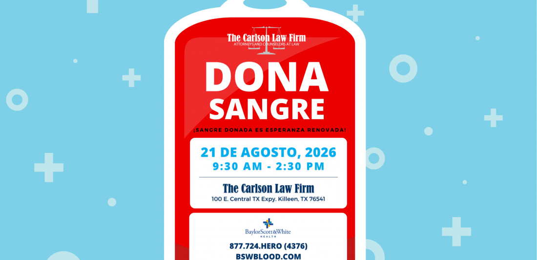 dona sangre en killeen el 21 de agosto de 2026