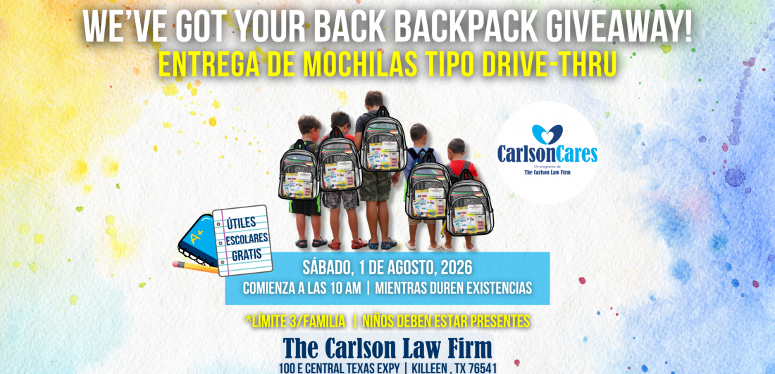 Mochilas Gratis en Killeen 2026