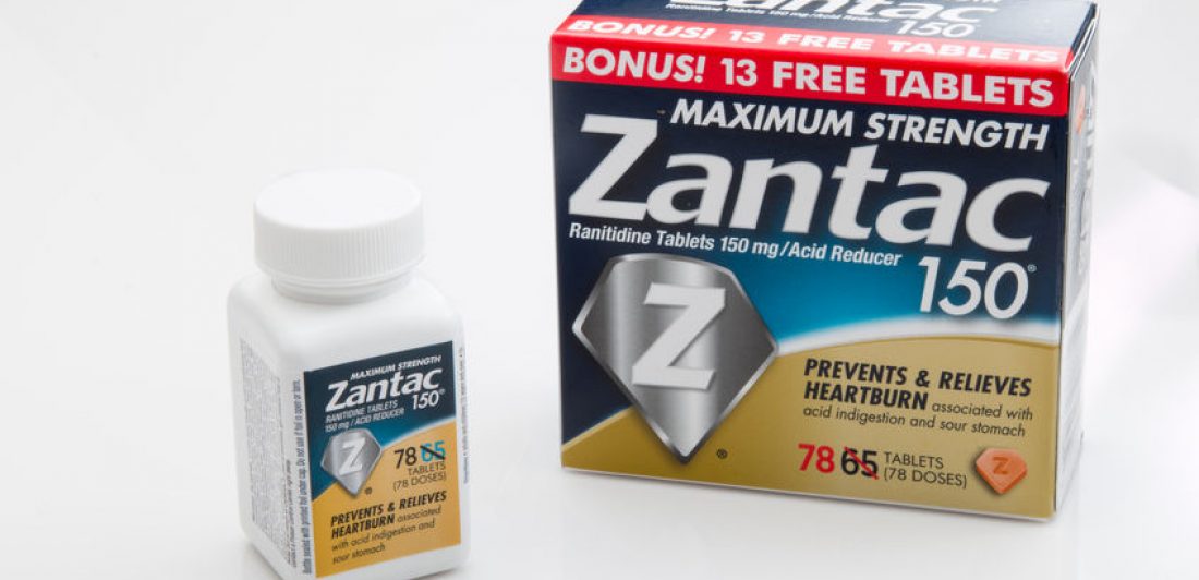 PENSACOLA, FL – March 11, 2017: Zantac 150 is a popular OTC medi PENSACOLA, FL - March 11, 2017: Zantac 150 is a popular OTC medi