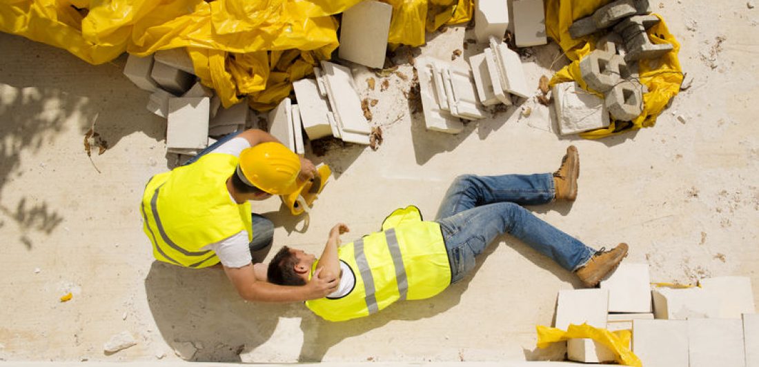 resbalones y caídas lugar de trabajo